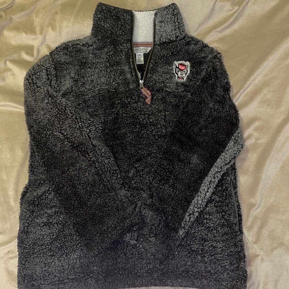 Furry NC State quarter zip